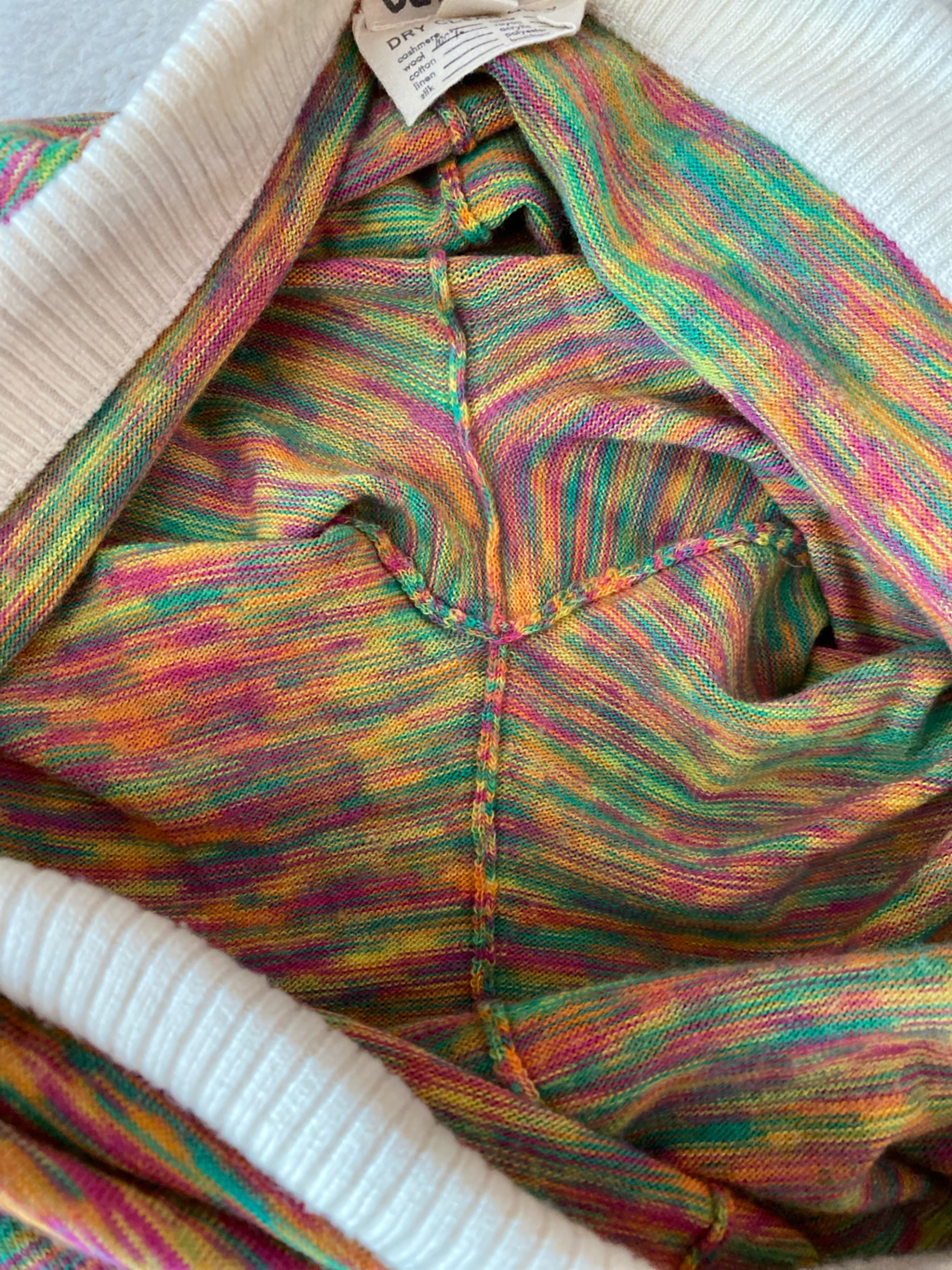 Degen Women’s Multicolor 100% Wool Leggings — image 7 of 8
